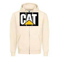 Sandshell cat Zipper Hoodie - Craftify