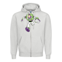 Dove Grey buzz lightyear Zipper Hoodie - Craftify