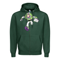 Sports Green buzz lightyear Zipper Hoodie - Craftify