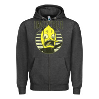 Charcoal Heather cn adventure time lemongrab unacceptable t shirt Zipper Hoodie - Craftify