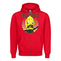 Red cn adventure time lemongrab unacceptable t shirt Zipper Hoodie - Craftify