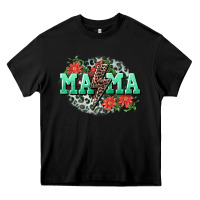 Black Mama rock lightning bolt Mother's Day Heavy Core Tee - CowGirlArtShop