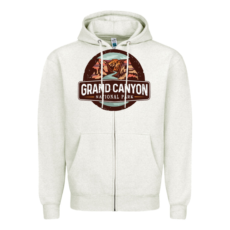 Grand Canyon National Park Zipper Hoodie by Craftify | Teevron