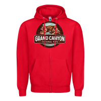 Red grand canyon national park Zipper Hoodie - Craftify