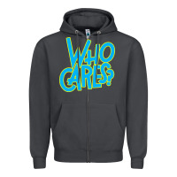 Smoke who cares Zipper Hoodie - Craftify