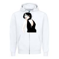 White liza minnelli vexel Zipper Hoodie - Craftify