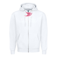 White Luxury Cruises-Viking River Zipper Hoodie - Craftify