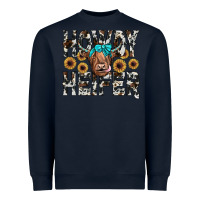 Navy howdy heıfer Heavyweight Sweatshirt - JahusDesignShop
