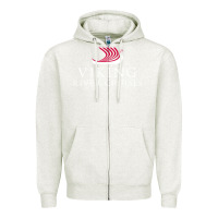 Oatmeal Heather Luxury Cruises-Viking River Zipper Hoodie - Craftify