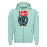 Seafoam Morbid Angel - Altars of Madness Old School US Death Metal Zipper Hoodie - Craftify
