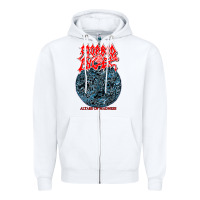White Morbid Angel - Altars of Madness Old School US Death Metal Zipper Hoodie - Craftify