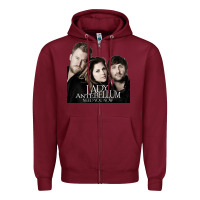 Burgundy lady antebellum Zipper Hoodie - Craftify