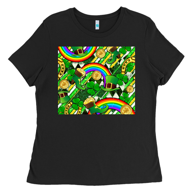 St. Patrick's Day Ladies Tee by FaDigitalArtStudio | Teevron