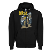 Black The Flinstones, The Flinstones art, The Flinstones vintage, The Flinst Zipper Hoodie - Craftify