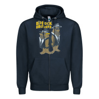 Navy The Flinstones, The Flinstones art, The Flinstones vintage, The Flinst Zipper Hoodie - Craftify