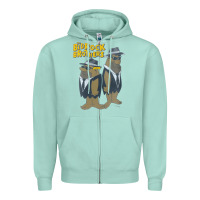 Seafoam The Flinstones, The Flinstones art, The Flinstones vintage, The Flinst Zipper Hoodie - Craftify