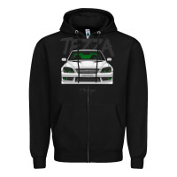 Black altezza (is200  is300) Zipper Hoodie - Craftify
