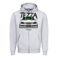 Heather Grey altezza (is200  is300) Zipper Hoodie - Craftify