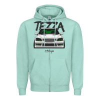 Seafoam altezza (is200  is300) Zipper Hoodie - Craftify