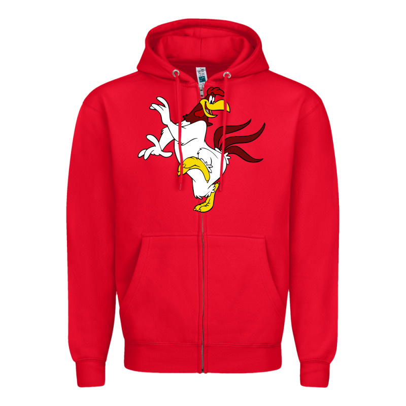 Foghorn Leghorn Looney Zipper Hoodie by Craftify | Teevron