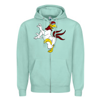 Seafoam foghorn leghorn looney Zipper Hoodie - Craftify
