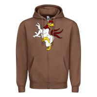 Chestnut foghorn leghorn looney Zipper Hoodie - Craftify