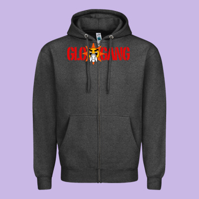 Glo Gang Zipper Hoodie Designed By Craftify