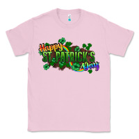 Bubblegum Pink Happy St. Patrick's Day Classic Tee - HowdyJamesFarm