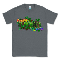 Charcoal Heather Happy St. Patrick's Day Classic Tee - HowdyJamesFarm
