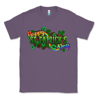 Lavender Happy St. Patrick's Day Classic Tee - HowdyJamesFarm