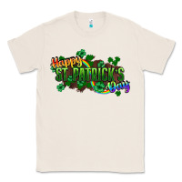 Natural Happy St. Patrick's Day Classic Tee - HowdyJamesFarm