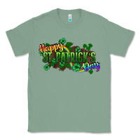 Sage Happy St. Patrick's Day Classic Tee - HowdyJamesFarm
