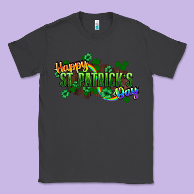 Happy St. Patrick's Day Classic Tee Designed By Howdyjamesfarm