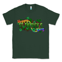 Sports Green Happy St. Patrick's Day Classic Tee - HowdyJamesFarm