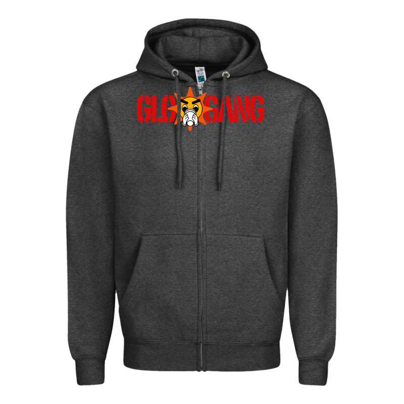 Glo Gang Zipper Hoodie by Craftify | Teevron