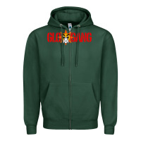 Sports Green glo gang Zipper Hoodie - Craftify