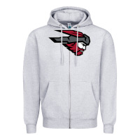 Heather Grey western colorado mountaineers Zipper Hoodie - Craftify