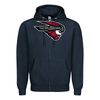 Navy western colorado mountaineers Zipper Hoodie - Craftify