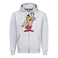 Heather Grey Magilla Gorilla Ogee Classic Zipper Hoodie - Craftify
