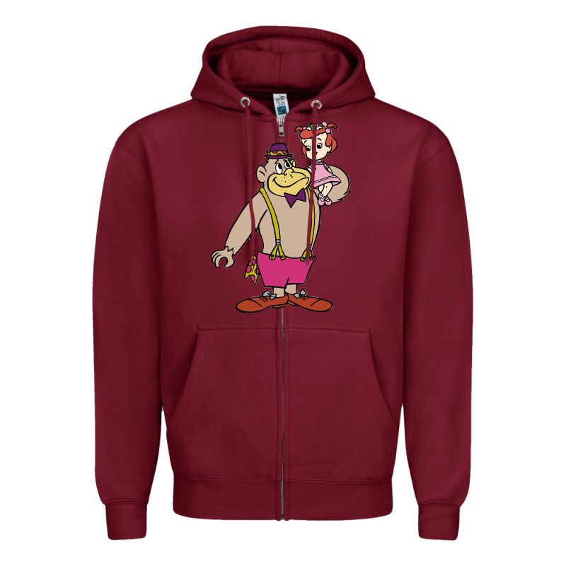 Magilla Gorilla Ogee Classic Zipper Hoodie by Craftify | Teevron