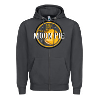 Smoke moon pie Zipper Hoodie - Craftify