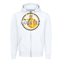 White moon pie Zipper Hoodie - Craftify
