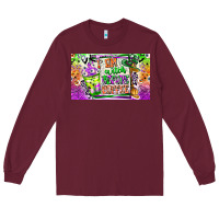Burgundy I am witch Coffee Kids Cup Long Sleeve Tee - CowhideDigitalArt