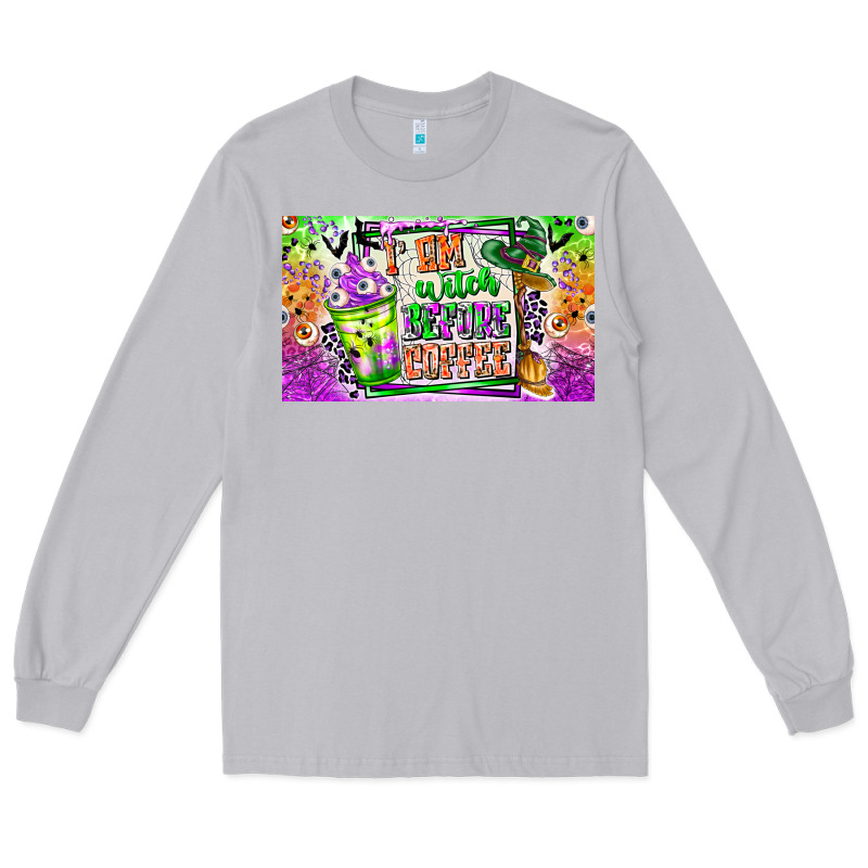 I Am Witch Coffee Kids Cup Long Sleeve Tee by CowhideDigitalArt | Teevron