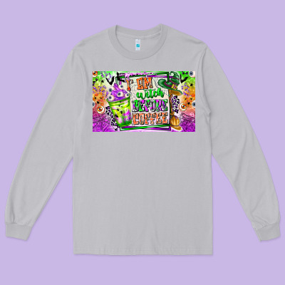 I Am Witch Coffee Kids Cup Long Sleeve Tee Designed By Cowhidedigitalart