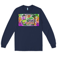Navy I am witch Coffee Kids Cup Long Sleeve Tee - CowhideDigitalArt