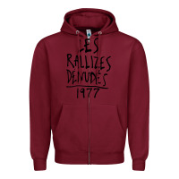 Burgundy les rallizes denudes 1997   e Zipper Hoodie - Craftify