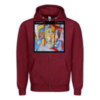 Burgundy Skinshape - Oracolo Zipper Hoodie - Craftify