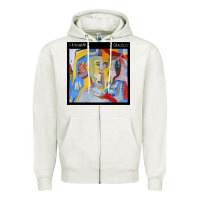 Oatmeal Heather Skinshape - Oracolo Zipper Hoodie - Craftify