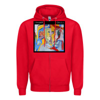 Red Skinshape - Oracolo Zipper Hoodie - Craftify